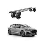 Bare transversale portbagaj auto aluminiu compatibile plafon neted Ford Focus IV 2018-> argintii sau negre Cod: CB200101 Kit-105