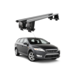 Bare transversale portbagaj auto aluminiu compatibile plafon neted Ford Mondeo III Combi 2007-2010 argintii sau negre Cod: CB200101 Kit-109