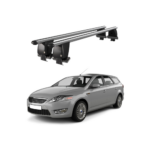 Bare transversale portbagaj auto aluminiu compatibile plafon neted Ford Mondeo III Combi 2010-2014 argintii sau negre Cod: CB200101 Kit-109