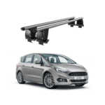 Bare transversale portbagaj auto aluminiu compatibile plafon neted Ford S-Max II 2015-> argintii sau negre Cod: CB200101 Kit-108