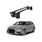 Bare transversale portbagaj auto aluminiu compatibile plafon neted Hyundai Elantra GT PD 2017-> argintii sau negre Cod: CB200101 Kit-102 - imagine 2