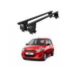 Bare transversale portbagaj auto aluminiu compatibile plafon neted Hyundai i10 IA 2013-2017 argintii sau negre Cod: CB200101 Kit-108 - imagine 2