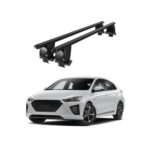 Bare transversale portbagaj auto aluminiu compatibile plafon neted Hyundai Ioniq AE 2016-> argintii sau negre Cod: CB200101 Kit-102 - imagine 2