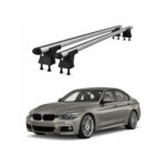 Set bare transversale aluminiu cu prindere in puncte fixe compatibile BMW Seria 4 F36 Gran Coupe 2013-2020 negre sau argintii Cod: 120101 K