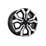 Jante originale Dacia Tergan 17x6.5J 5x114.3 ET32 negru diamond cut compatibile Dacia Duster III Bigster Cod: 403000581R
