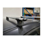 Set bare transversale aluminiu cu prindere in puncte fixe compatibile BMW Seria 6 G32 GT 2017-> negre sau argintii Cod: 120101 Kit 201 - imagine 4