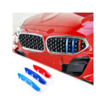 Set ornamente dungi grila fata auto compatibile BMW Z4 G29 2019-> pentru grila cu 13 bare  Cod: CT-GS-094 TIP B