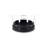 Capac roata original Dacia lucios alb negru compatibil Dacia Duster II Sandero II Logan II Cod: 403153950R - imagine 3